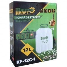 Pompă de stropit electrică (Vermorel) 12 L Master Kraft KF-12C-1