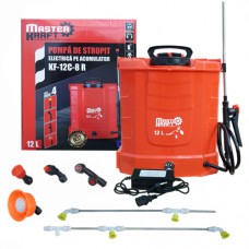 Pompă de stropit electrică (Vermorel) 12L Master Kraft KF-12C-8R
