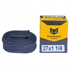 Cameră de bicicletă 27x1 1/4 AV48 BLACK CAT