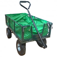 Cărucior pentru grădină cuvă metalică