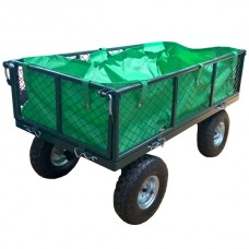 Cărucior pentru grădină cuvă metalică