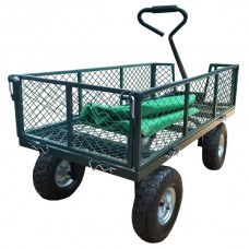 Cărucior pentru grădină cuvă metalică