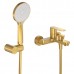 Set Baterie Baie/Duș, OLIM Design, Seria RELAX, Material INOX SUS304, Aerator NEOPERL Switzerland, Cartuș Ceramic, Aur Polisat