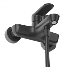 Set Baterie Baie/Duș, OLIM Design, Seria NOVA, Material INOX SUS304, Aerator NEOPERL Switzerland, Cartuș Ceramic, Negru Mat