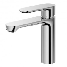 Set Baterie lavoar baie, OLIM Design, Seria NOVA, Material INOX SUS304, Aerator NEOPERL Switzerland, Cartuș Ceramic, Crom