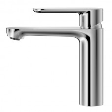 Set Baterie lavoar baie, OLIM Design, Seria NOVA, Material INOX SUS304, Aerator NEOPERL Switzerland, Cartuș Ceramic, Crom