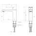 Set Baterie lavoar baie, OLIM Design, Seria NOVA, Material INOX SUS304, Aerator NEOPERL Switzerland, Cartuș Ceramic, Negru Mat