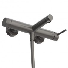 Set Baterie Baie/Duș, OLIM Design, Seria RELAX, Material INOX SUS304, Aerator NEOPERL Switzerland, Cartuș Ceramic, Gun Metal