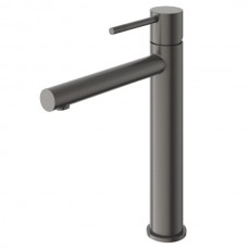 Set Baterie lavoar baie, OLIM Design, Seria RELAX, Material INOX SUS304, Aerator NEOPERL Switzerland, Cartuș Ceramic, Gun Metal