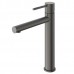 Set Baterie lavoar baie, OLIM Design, Seria RELAX, Material INOX SUS304, Aerator NEOPERL Switzerland, Cartuș Ceramic, Gun Metal