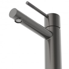 Set Baterie lavoar baie, OLIM Design, Seria RELAX, Material INOX SUS304, Aerator NEOPERL Switzerland, Cartuș Ceramic, Gun Metal