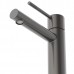 Set Baterie lavoar baie, OLIM Design, Seria RELAX, Material INOX SUS304, Aerator NEOPERL Switzerland, Cartuș Ceramic, Gun Metal