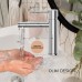 Set Baterie lavoar baie, OLIM Design, Seria RELAX, Material INOX SUS304, Aerator NEOPERL Switzerland, Cartuș Ceramic, Crom