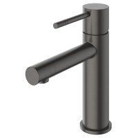 Set Baterie lavoar baie, OLIM Design, Seria RELAX, Material INOX SUS304, Aerator NEOPERL Switzerland, Cartuș Ceramic, Gun Metal