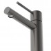 Set Baterie lavoar baie, OLIM Design, Seria RELAX, Material INOX SUS304, Aerator NEOPERL Switzerland, Cartuș Ceramic, Gun Metal