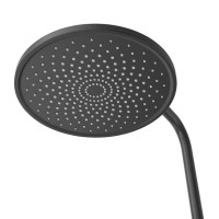 Set Coloană Duș, OLIM Design, Seria NOVA, Material INOX SUS304, Aerator NEOPERL Switzerland, Cartuș Ceramic, Negru Mat