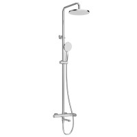 Set Coloană Duș, OLIM Design, Seria NOVA, Material INOX SUS304, Aerator NEOPERL Switzerland, Cartuș Ceramic, Crom