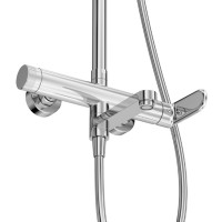 Set Coloană Duș, OLIM Design, Seria NOVA, Material INOX SUS304, Aerator NEOPERL Switzerland, Cartuș Ceramic, Crom