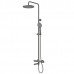 Set Coloană Duș, OLIM Design, Seria RELAX, Material INOX SUS304, Aerator NEOPERL Switzerland, Cartuș Ceramic, Gun Metal