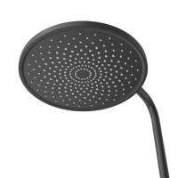 Set Coloană Duș, OLIM Design, Seria RELAX, Material INOX SUS304, Aerator NEOPERL Switzerland, Cartuș Ceramic, Negru Mat