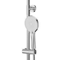 Set Coloană Duș, OLIM Design, Seria RELAX, Material INOX SUS304, Aerator NEOPERL Switzerland, Cartuș Ceramic, Crom