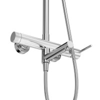 Set Coloană Duș, OLIM Design, Seria RELAX, Material INOX SUS304, Aerator NEOPERL Switzerland, Cartuș Ceramic, Crom