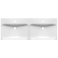 Lavoar dublu OLIM Design, Seria Edge, 120x46 cm