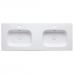 Lavoar dublu OLIM Design, Seria Onda, 120x46 cm