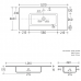 Lavoar OLIM Design, Seria Accento, 100x46 cm