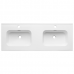 Lavoar dublu OLIM Design, Seria Accento, 120x46 cm