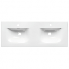 Lavoar dublu OLIM Design, Seria Sorriso, 120x46 cm