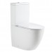 Set vas WC, OLIM Design, Seria UNO-TOR,  Tornado Ultra Silențios, cu Capac Soft-Close