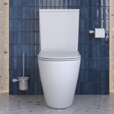 Set vas WC, OLIM Design, Seria UNO-TOR,  Tornado Ultra Silențios, cu Capac Soft-Close