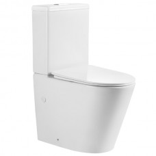 Set vas WC, OLIM Design, Seria TRE-TOR,  Tornado Ultra Silențios, cu Capac Soft-Close