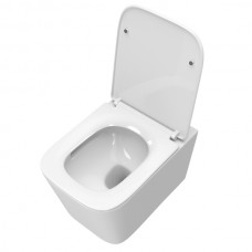 Set vas WC suspendat, OLIM Design, Seria DUE-TOR,  Tornado Ultra Silențios, cu Capac Soft-Close