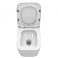 Set vas WC suspendat, OLIM Design, Seria DUE-TOR,  Tornado Ultra Silențios, cu Capac Soft-Close