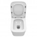 Set vas WC suspendat, OLIM Design, Seria DUE-TOR,  Tornado Ultra Silențios, cu Capac Soft-Close