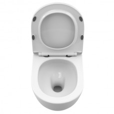Set vas WC suspendat, OLIM Design, Seria UNO-TOR,  Tornado Ultra Silențios, cu Capac Soft-Close