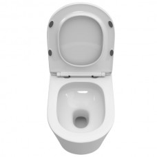 Set vas WC suspendat, OLIM Design, Seria TRE-TOR,  Tornado Ultra Silențios, cu Capac Soft-Close