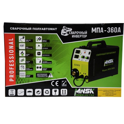 Aparat de sudura invertor semi-automat Minsk Electro MPA-360A
