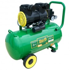Compresor de aer 50L, 1.2 kW, 2 cilindri, fără ulei MasterKraft LSD-1600W/50 Silențios