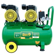 Compresor de aer 50L, 2.4 kW, 4 cilindri, fără ulei MasterKraft LSD-1600W/50/2 Silențios