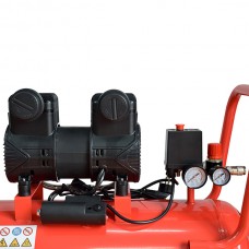 Compresor de aer 50L, 1.5 kW, 2 cilindri, fără ulei INCRAFT CU-1500-SL