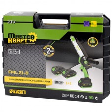 Minidrujbă cu acumulator 21V 8" Master Kraft FML 21-8 (Brushless)