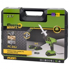 Fierăstrău sabie cu acumulator 21V Master Kraft FC 21Li