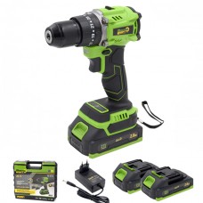Mașină de găurit și înșurubat cu percuție cu acumulator 21V Master Kraft MDK-21UBL (Brushless)