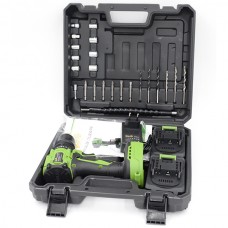 Mașină de găurit și înșurubat cu acumulator 21V Master Kraft MK-21BL (Brushless)